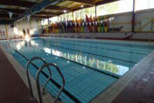 Our reporter gained exclusive access to Calday Grange swimming pool's Covid-safe measures.  