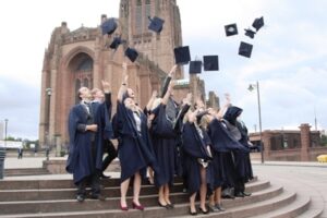 Graduation day at the Anglican Cathedral