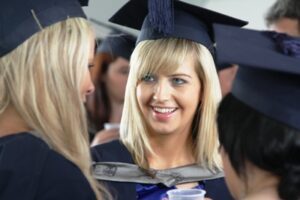 Sheena McStravick on graduation day