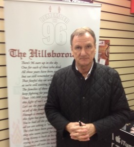 Liverpool legend Phil Thompson was there to back the cause