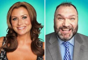Tricia Penrose and Neil Ruddock star on this year's Celebrity Big Brother © Channel 5