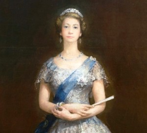 Portrait of the Queen which was not thought to be representative of her