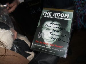 Signed DVD of 'The Room' at FACT Liverpool