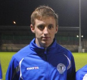 Rory kelly after signing with Finn Harps. © Johnny Craig/Twitter