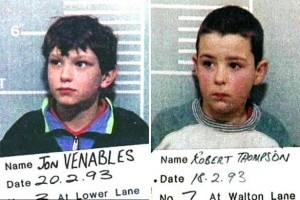 James Bulger's killers Jon Venables and Robert Thompson