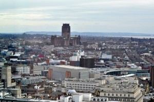 Liverpool city centre. Photo: Ida Husøy