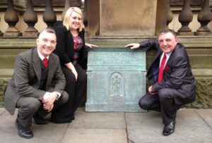 Deputy Lord Mayor Gary Millar with Old Swan Councillors Joanne Calvert and Peter Brennen ©TomSouthern