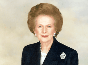 Former Prime Minister Margaret Thatcher © Wikipedia/Margaret Thatcher Foundation