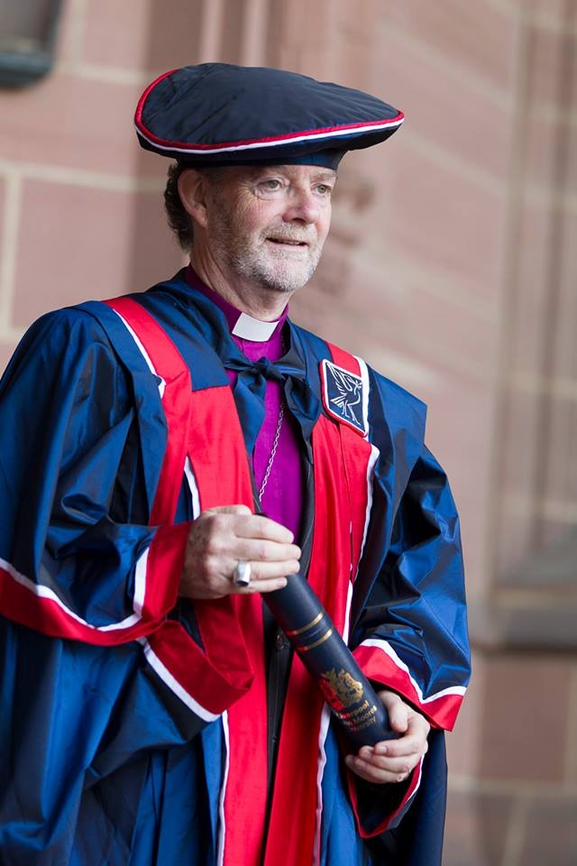 The Bishop of Liverpool, Right Reverend James Jones. Pic © LJMU