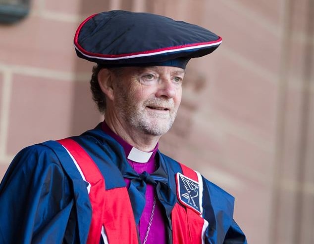 The Bishop of Liverpool, Right Reverend James Jones. Pic © LJMU - JMU Journalism