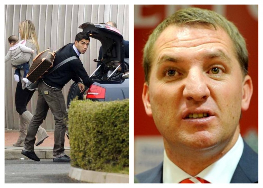 Luis Suarez wants to leave; Brendan Rodgers insists he won't be sold © Trinity Mirror