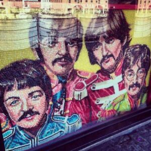 Sgt. Pepper Jelly Bean Art © Funky Candy Shop Twitter