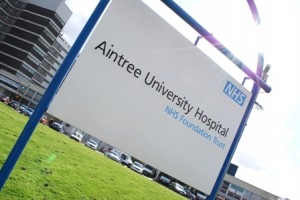 Aintree University Hospital recieved a £130,000 laboratory ©AintreeHospital/Twitter