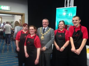 Wirral Mayor with Best Bites team. Pics by Gemma Sherlock
