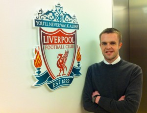 Joel Richards at Liverpool FC TV