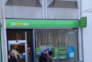 Job centre in Liverpool. Pic by Andrew McKenna