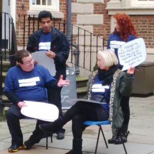 Actors at The Bluecoat