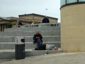 Help is being offered to those struggling on the streets of Liverpool © Rann Lea