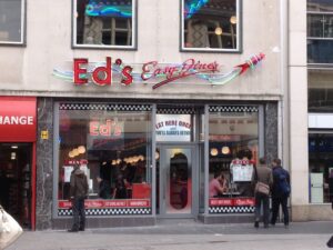 Ed's Easy Diner has opened today on Lord Street