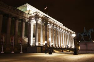 St George's Hall in Liverpool. Pic by Vegard Grott © JMU Journalism