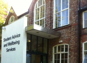 LJMU Student Advice and Wellbeing Services building. Photo © JMU Journalism