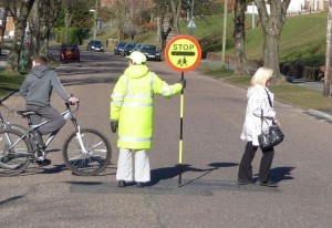 Lollipop lady. Pic © Wikimedia/Creative Commons