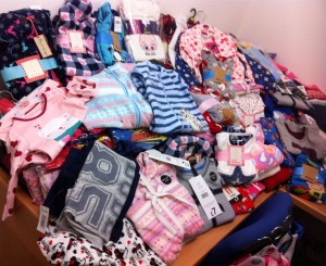 Donations of pyjamas from Pyjama Party