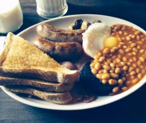 The full English breakfast served up at the Tavern Co. Pic © JMU Journalism