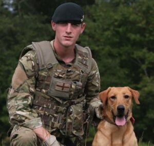 Stephen Murtagh during his army days