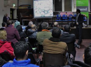 Hate Crime awareness presentation at the Al Ghazali centre Liverpool ©Melissa McFarlane Jmu Journalism