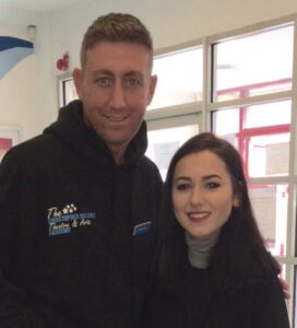 Chris Maloney talks about his role © JMU Journalism/ Josie O'Sullivan