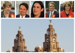 Liverpool's Labour MPs Maria Eagle, Stephen Twigg, Luciana Berger, Steve Rotheram and Louise Ellman. Pics by Nathan Archer / JMU Journalism