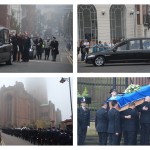 The funeral of PC Dave Phillips. Pics © JMU Journalism