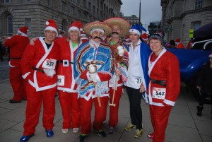 Liverpool Santa Dash 2015. Pics by Rochelle Beighton © JMU Journalism