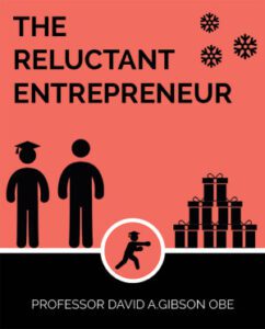 Christmas book, The Reluctant Entrepreneur. Pic by © David Gibson