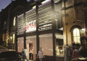 Unity's potential new entrance © Unity Theatre