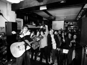 Edgar James at Kelly's at last years Smithdown Road Festival 