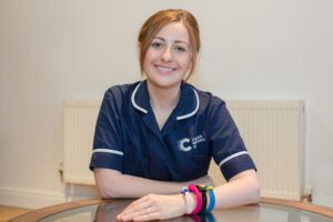 Jessica Turner CRUK Cancer Awareness Nurse © CRUK