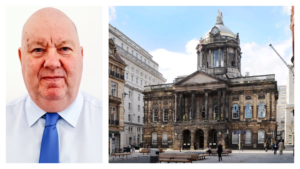 Liverpool Mayor Joe Anderson remains in charge at the Town Hall. Pics © Liverpool Express