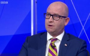 UKIP MEP Paul Nuttall. Screengrab © BBC Question Time