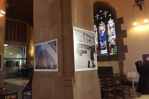 Commercial District Exhibition at Liverpool's Parish Church. Pic by Nicole Quinn © JMU Journalism