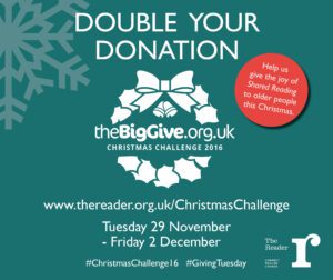 The Big Give Christmas Challenge. Pic © The Reader