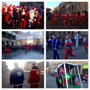 Liverpool Santa Dash 2016. Pics by Molly Copoc, Andrew Nuttall and Paige Freshwater © JMU Journalism