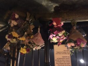 Floral tributes left at Liverpool docks. Pic © JMU Journalism