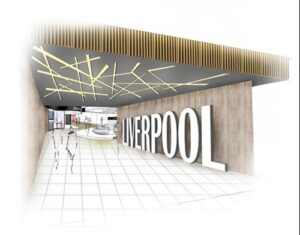 Artist’s impression of the new entrance into the Departure Lounge. Pic © LJLA