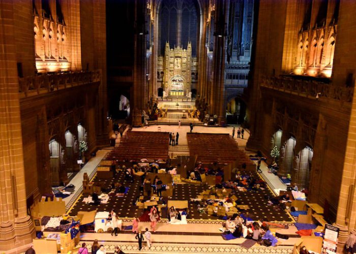 Liverpool Life Cathedral Sleepout