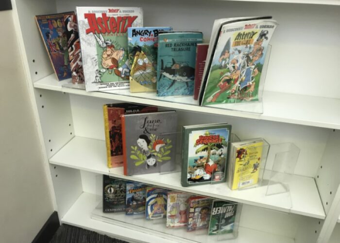 Books available at Liverpool Central Library. Pic ©JMU Journalism - JMU Journalism