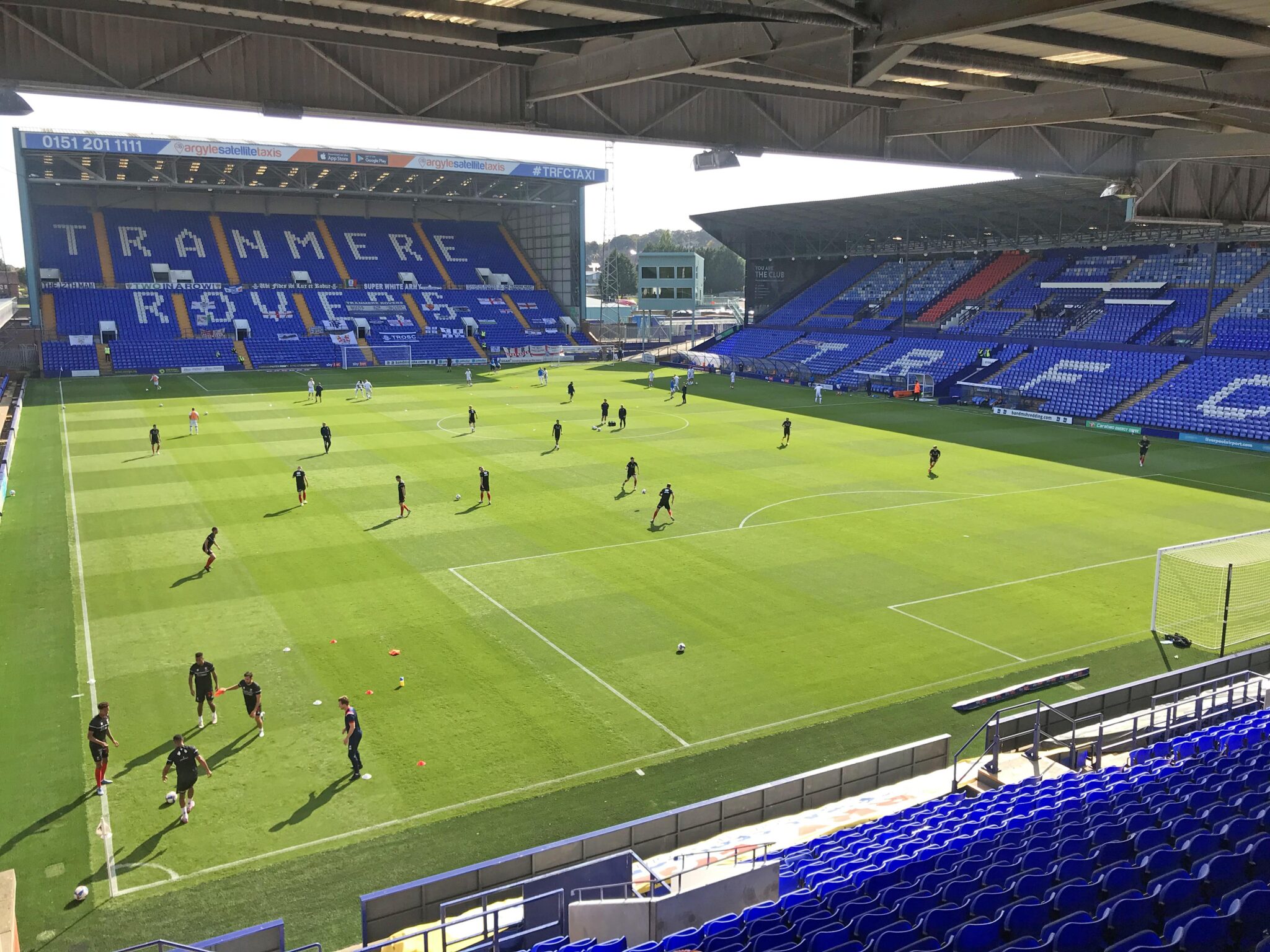 EXCLUSIVE: Palios pushing for more fans at Prenton Park