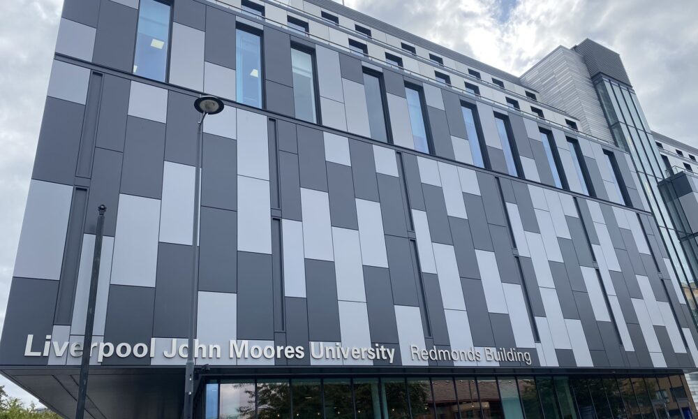 Redmonds Building at Liverpool John Moores University. Pic: Michelle Ponting