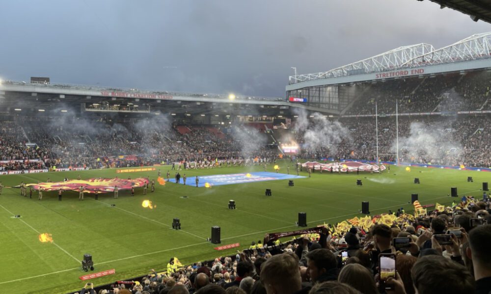 The 2023 Super League Grand Final at Old Trafford.